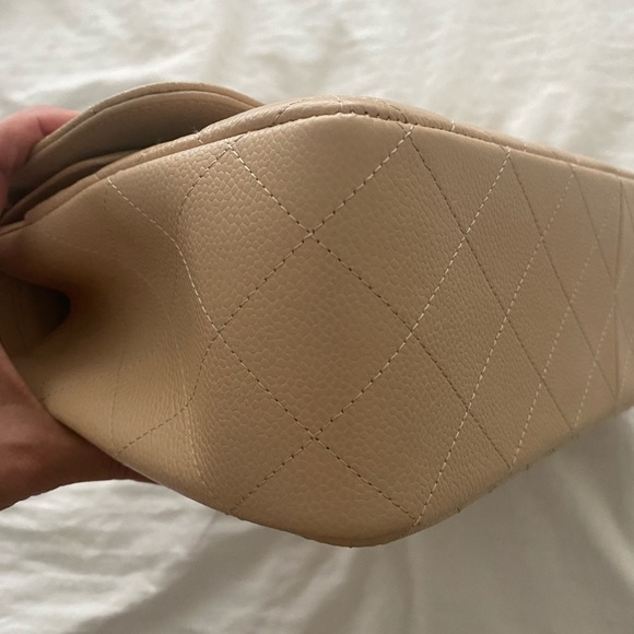 Chanel Classic Jumbo Beige Claire - Picture 8 of 15
